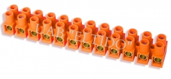 Sujungimo kaladėlė 12x16 mm² oranžinė