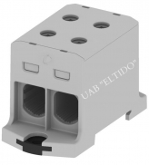 Gnybtas sujungimo 2xAl/Cu 6-95 mm², pilkas